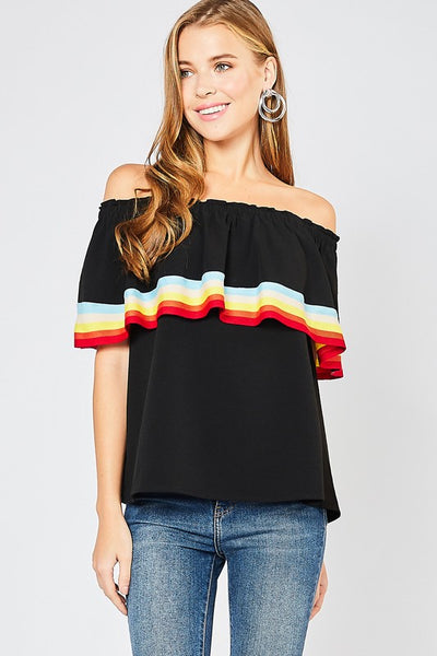 OVER THE RAINBOW TOP