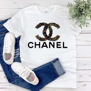 Floral Channel T-shirt