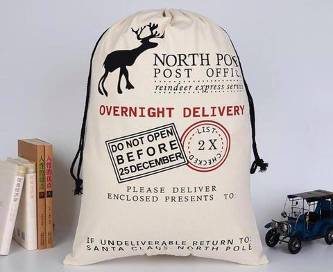 Overnight Delivery Christmas Sack