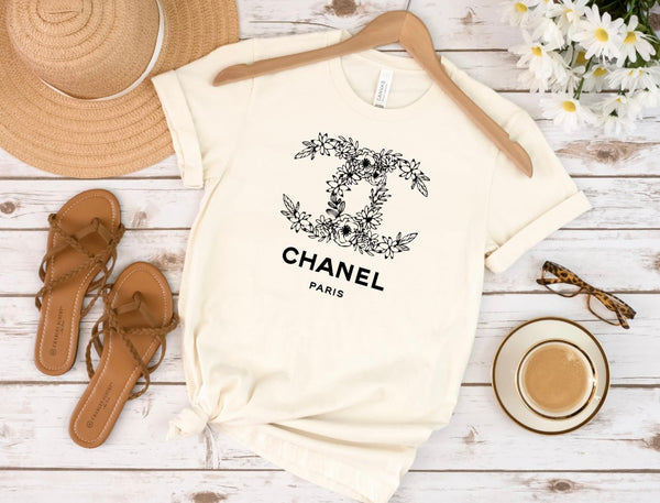 Black and White Chanel T-Shirt