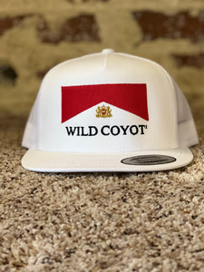 Wild Coyote Red/White Hat